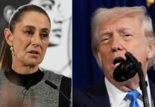 Trump critica a Sheinbaum por rechazar ayuda contra cárteles en México.