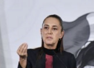 “No existe un descontento social”: Sheinbaum minimiza las movilizaciones convocadas rumbo al Mundial.