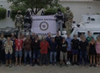 Caen 28 sujetos en acciones terrestres en Mazatlán; aseguran armas largas y casi 3 mil cartuchos.