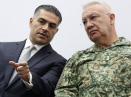 García Harfuch y Trevilla Trejo se reúnen en Michoacán ante el operativo de seguridad de aguacateros.