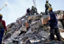 Suman 273 fallecidos y 3 mil 824 heridos a más de 72 horas del terremoto en Colombia.