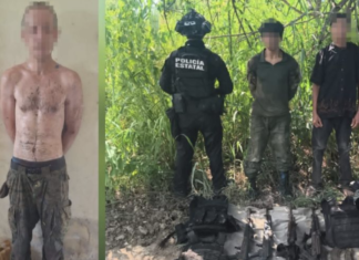 Detienen en Sinaloa a tres personas con armamento y equipo táctico; uno es estadounidense.