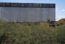 La administración Trump comienza la construcción del muro fronterizo en la región de Big Bend, en Texas.