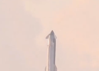 La gigantesca nave espacial Starship de SpaceX se lanza a la órbita por primera vez, pero el vuelo termina antes de tiempo.