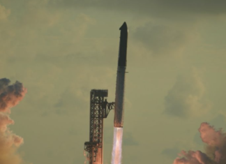 El lanzamiento del cohete Starship de SpaceX tiene éxito pero termina con final dramático.