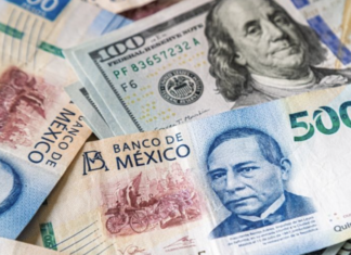 El peso y la Bolsa registran pérdidas en la semana ante preocupaciones por la economía de EU.