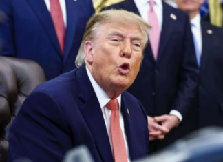 Trump afirma que está reduciendo el déficit comercial con México, Canadá y la UE.