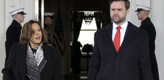 J.D. Vance y Kamala Harris toman la delantera como opción de aspirantes presidenciales, revela encuesta.