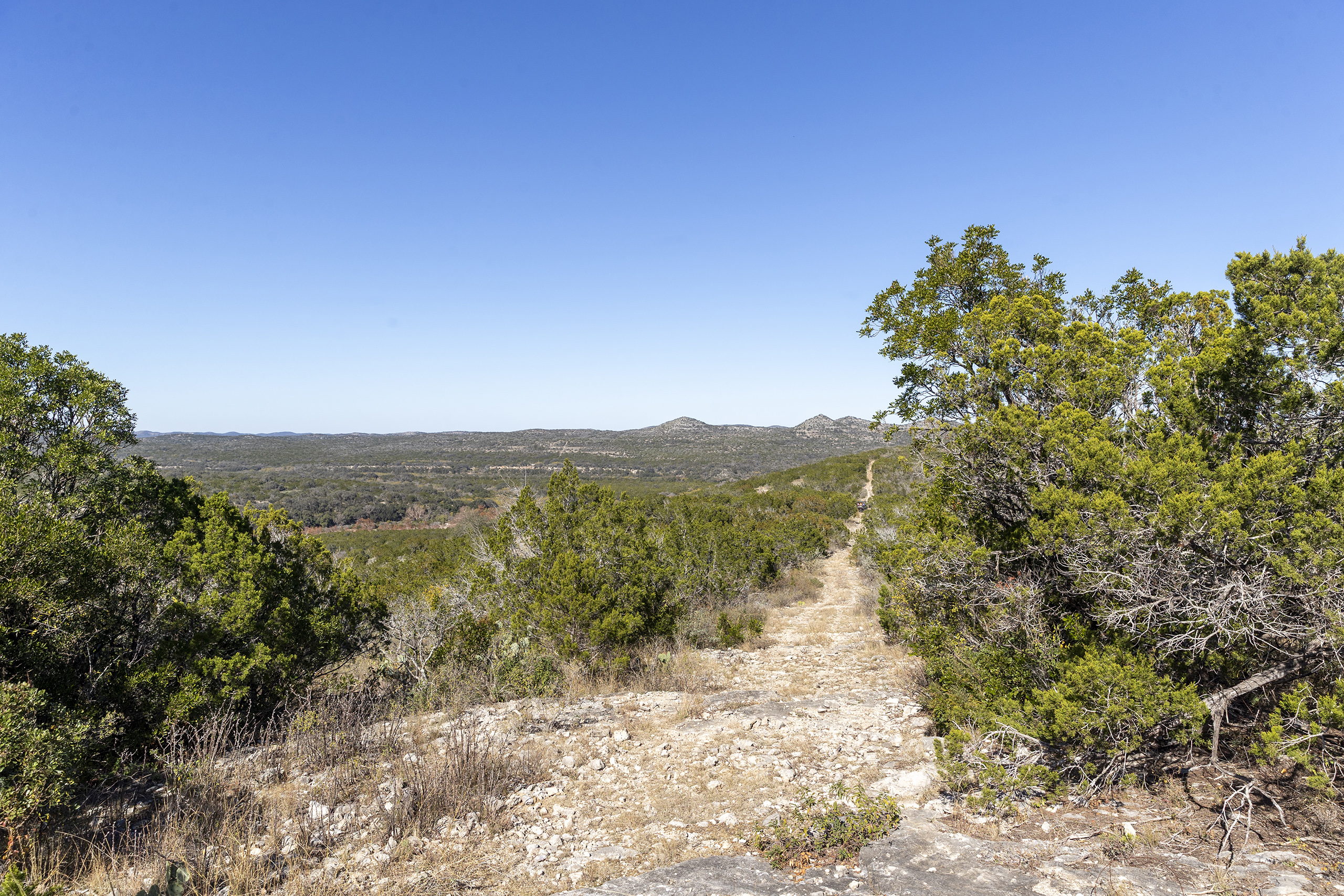 El Parque Estatal Silver Lake, de 54.000 acres, se convertirá en el segundo parque más grande de Texas después de Big Bend Ranch. Esta es una posible futura ruta de senderismo. -ubicación para una ruta de senderismo